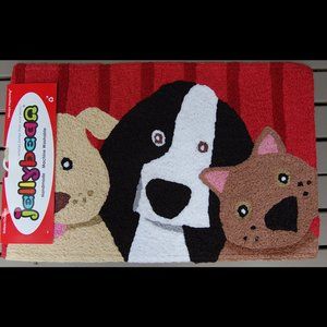 NEW Jellybean Picture Perfect dogs mat